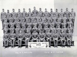 1942, marine Corps Base San Diego, Platoon 736
