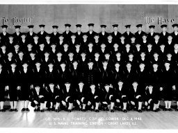 1943, Great Lakes NTS, Company 1615