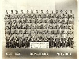 1943,Marine Corps Base San Diego,Platoon 801