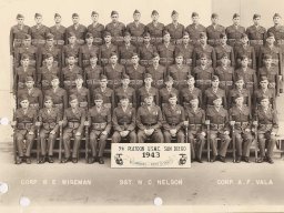 1943,Marine Corps Base San Diego,Platoon 9