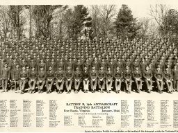 1944,Fort Eustis,Battery B,14th Training Battalion