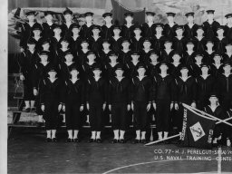 1945,Great Lakes NTC,Company 77 (Left)