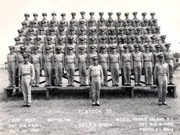 1950, MCRD Parris Island, Platoon 35