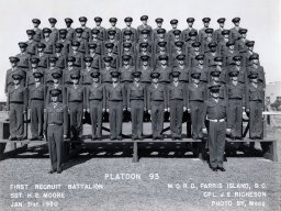 1950, MCRD Parris Island, Platoon 93
