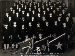 1951,Great Lakes NTC,Company 412,Platoon 1