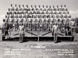 1952,MCRD Parris Island,Platoon 204