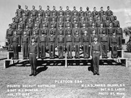 1952,MCRD Parris Island,Platoon 584
