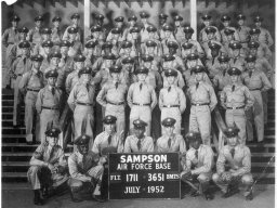 1952,Sampson AFB,Squadron 3651,Flight 1711