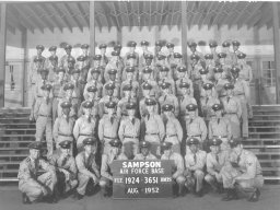 1952,Sampson AFB,Squadron 3651,Flight 1924