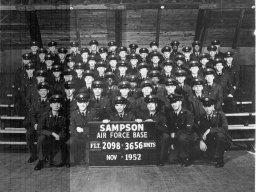 1952,Sampson AFB,Squadron 3656,Flight 2098