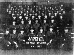 1952,Sampson AFB,Squadron 3659,Flight 2060