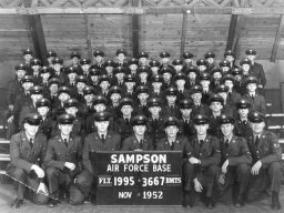 1952,Sampson AFB,Squadron 3667,Flight 1995