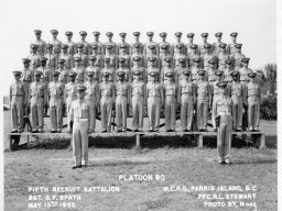 1953,MCRD Parris Island,Platoon 90