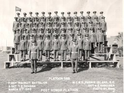 1953,MCRD Parris Island,Platoon 588