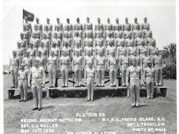 1953, MCRD Parris Island, Platoon 89