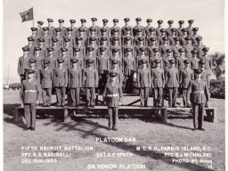1953,MCRD Parris Island,Platoon 346