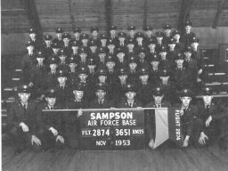 1953,Sampson AFB,Squadron 3651,Flight 2874