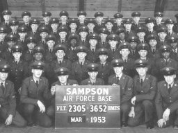 1953,Sampson AFB,Squadron 3652,Flight 2305