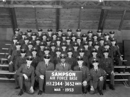 1953,Sampson AFB,Squadron 3652,Flight 2344