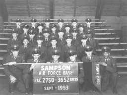 1953,Sampson AFB,Squadron 3652,Flight 2750