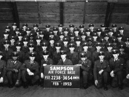 1953,Sampson AFB,Squadron 3654,Flight 2238