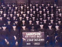 1953,Sampson AFB,Squadron 3654,Flight 2368