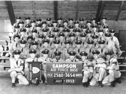 1953,Sampson AFB,Squadron 3654,Flight 2580