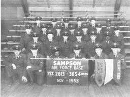 1953,Sampson AFB,Squadron 3654,Flight 2813