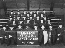 1953,Sampson AFB,Squadron 3654,Flight 2820