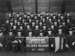 1953,Sampson AFB,Squadron 3654,Flight 2843