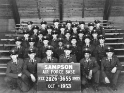 1953,Sampson AFB,Squadron 3655,Flight 2826