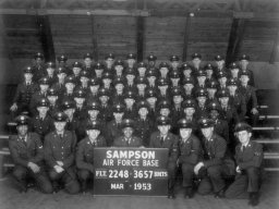 1953,Sampson AFB,Squadron 3657,Flight 2248