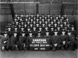 1953,Sampson AFB,Squadron 3657,Flight 2394