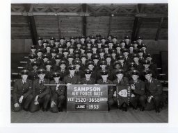 1953,Sampson AFB,Squadron 3658,Flight 2520