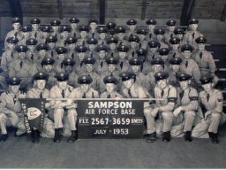 1953,Sampson AFB,Squadron 3659,Flight 2567