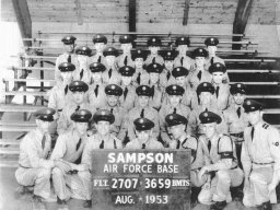 1953,Sampson AFB,Squadron 3659,Flight 2707