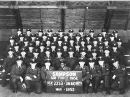1953,Sampson AFB,Squadron 3660,Flight 2253