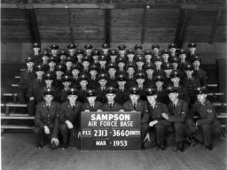 1953,Sampson AFB,Squadron 3660,Flight 2313