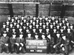 1953,Sampson AFB,Squadron 3660,Flight 2337