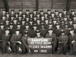 1953,Sampson AFB,Squadron 3660,Flight 2365