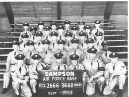 1953,Sampson AFB,Squadron 3660,Flight 2666