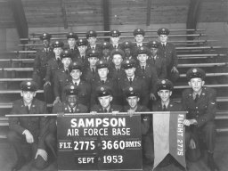 1953,Sampson AFB,Squadron 3660,Flight 2775