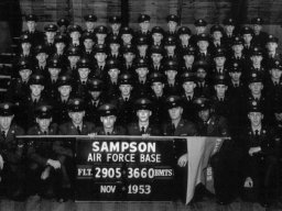 1953,Sampson AFB,Squadron 3660,Flight 2905