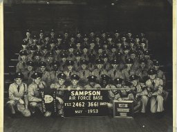 1953,Sampson AFB,Squadron 3661,Flight 2462