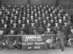 1953,Sampson AFB,Squadron 3661,Flight 2527