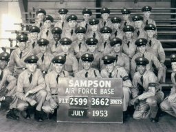 1953,Sampson AFB,Squadron 3662,Flight 2599
