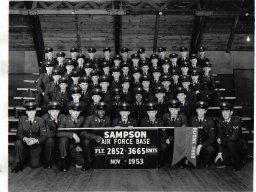 1953,Sampson AFB,Squadron 3665,Flight 2852
