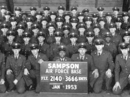 1953,Sampson AFB,Squadron 3666,Flight 2140