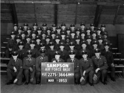 1953,Sampson AFB,Squadron 3666,Flight 2275