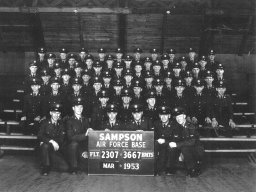 1953,Sampson AFB,Squadron 3667,Flight 2307